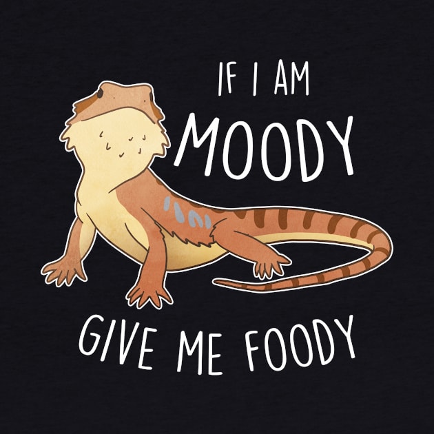 Bearded Dragon Lizard Moody Foody by Psitta